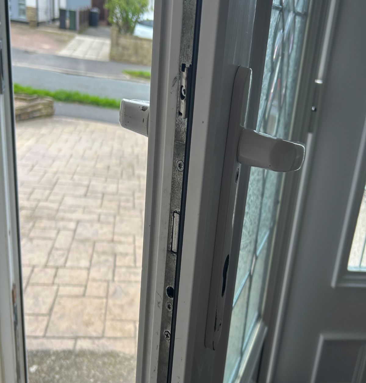 UPVC door lock repair